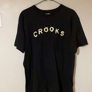 Crooks and castles t shirt